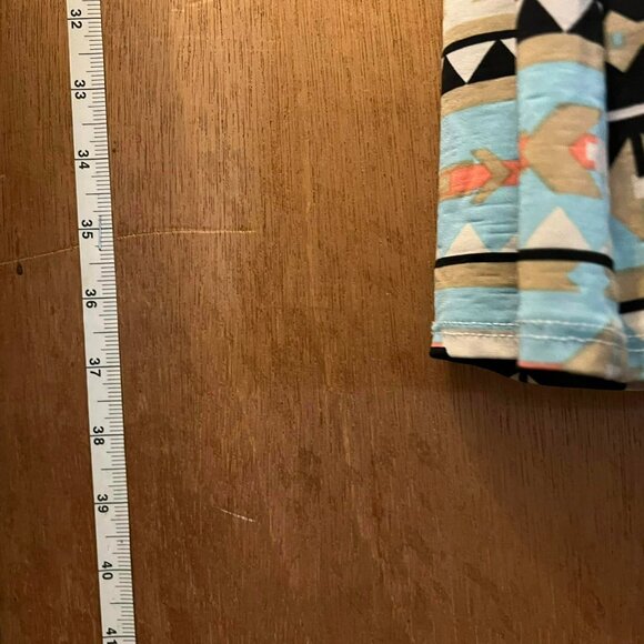 🐻Size M - Isha's USA - Pastel Southwestern Design Maxi Skirt - Picture 5 of 5